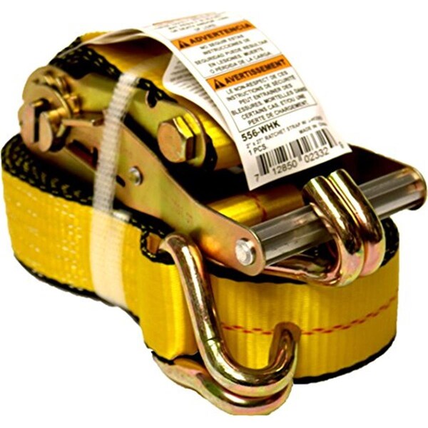 Homepage Ratchet Short Wide Handle & J-Hooks - 2 in. x 27 ft. HO3982868 - main